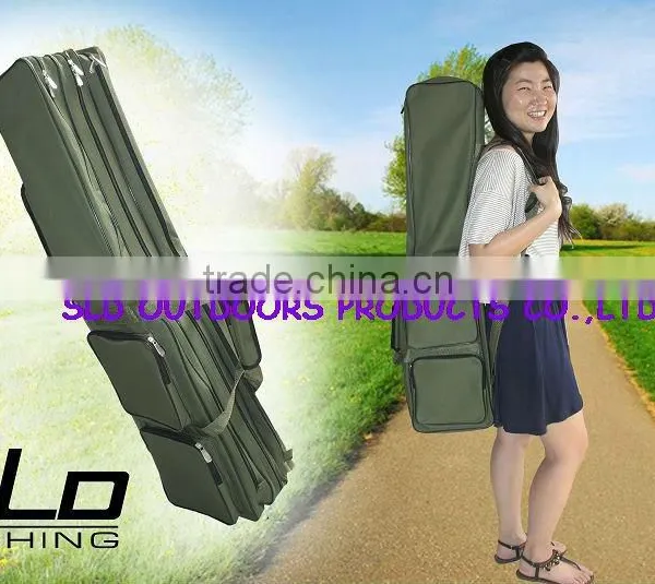 Oxford Fabric Fishing Rod Holdall Fishing Bag With 3 Department 1.2M photo-3