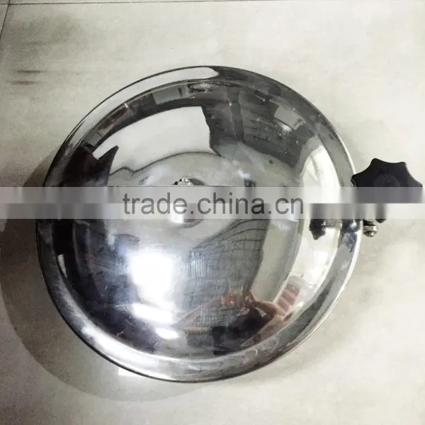 Industrial Stainless Steel Food Production Used Tank Manhole photo-2