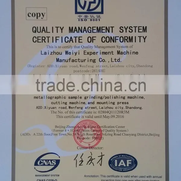 Iqiege-1 Manaul & Automatic Metallographic Sample Cutting Machine photo-3