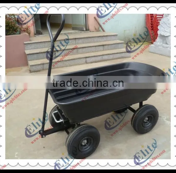 Vigoro Yard Pull Wagon With Dumping Feature photo-2