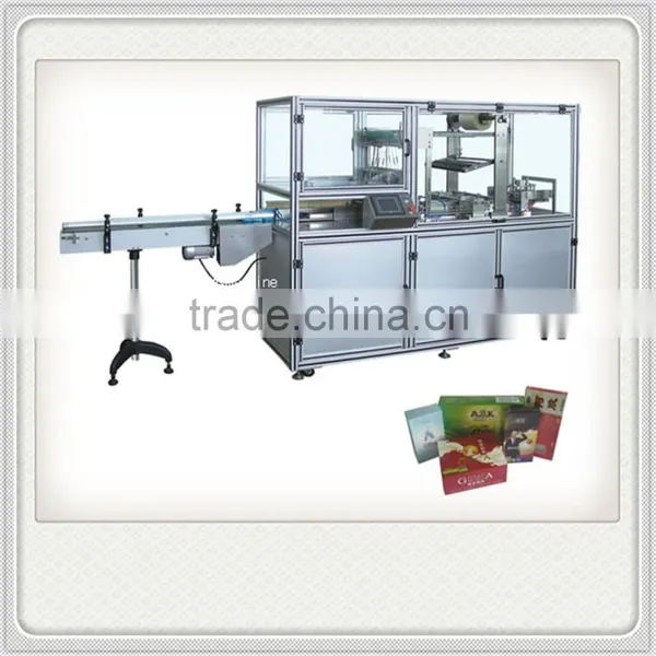 Cellophane wrapping machine