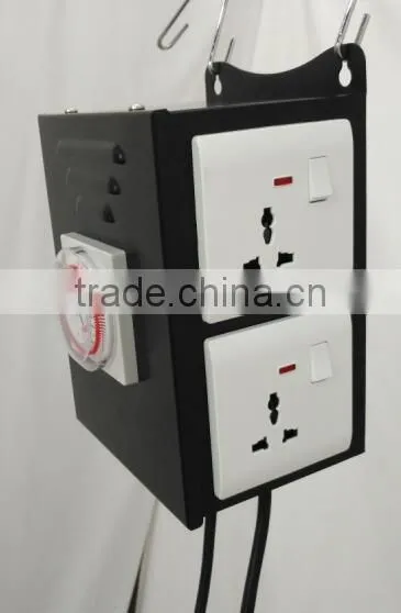 4/6/8 Outlets UK Light Contractor Timer With Two Input Plugs photo-2