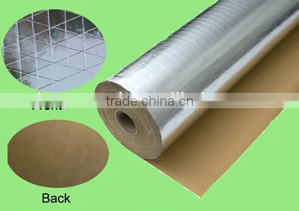 Aluminum Foil Laminated Kraft Paper for Heat Insulation photo-3