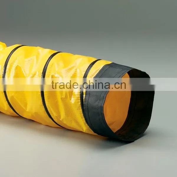 PVC Fire-resistant Air Duct in Orange Color photo-4