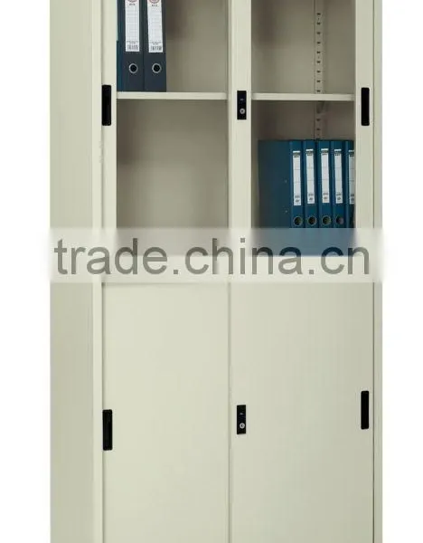 Glass Sliding Door Cabinet File Cabinet Swing Door Metal Filing Cabinet photo-3