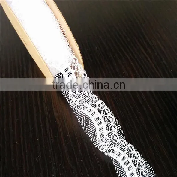 African Cheap White Lace Fabric Making Ribbon Deco photo-5