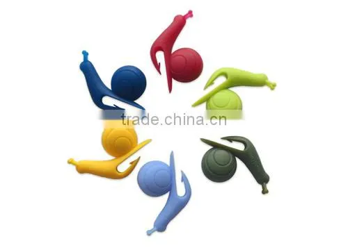 In Stock Snail Design FDA Silicone Glass Markers for Party photo-3