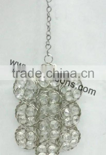 Crystal Glass Hanging Votive Candle Holders Wholesale photo-3