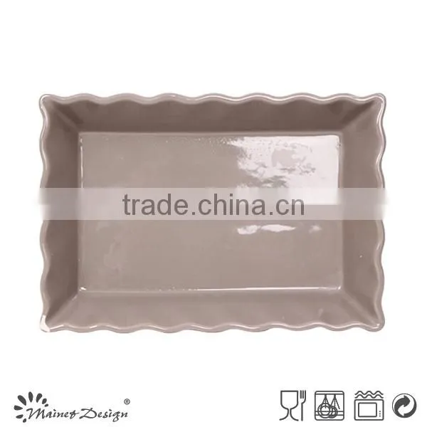 High Quality Square Stoneware Cheap Ceramic Professional Bakeware,round&square Bakeware photo-5