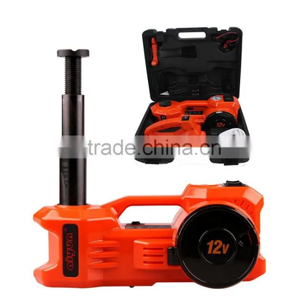 3 in 1 Whole Set Impact Wrench and Electric Hydraulic Car Jack Electric Jack 12V
