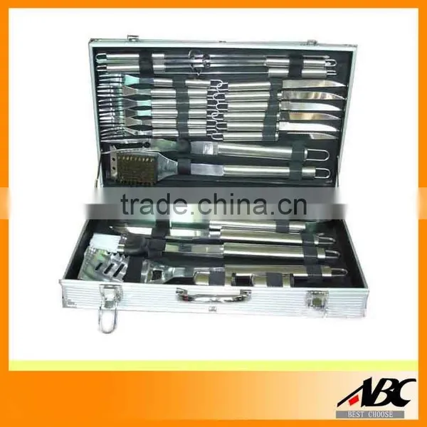 Fashion Item Aluminum Case Stainless Steel BBQ Tool Set photo-3