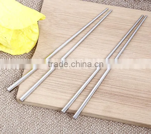 China Sale Square Chopsticks New Stainless Steel Chopsticks photo-3