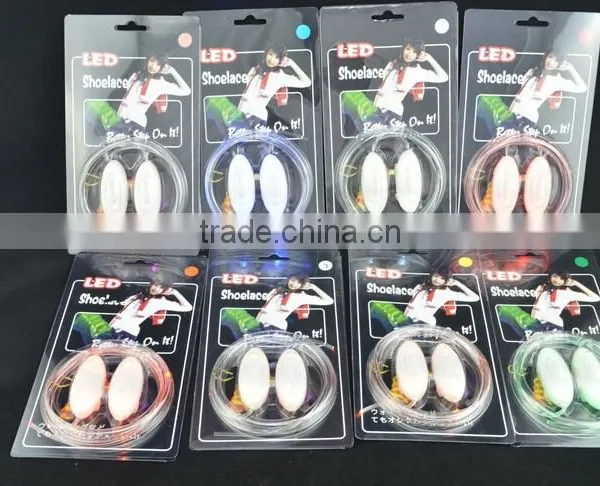 New Party Decorations Colorful Flashing LED Shoelaces Light up LED Shoelaces With Battery Wholesale photo-6