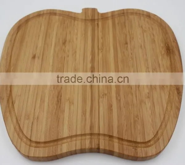 Hot Selling Customized Fruit Shape Chopping Bamboo Board photo-3