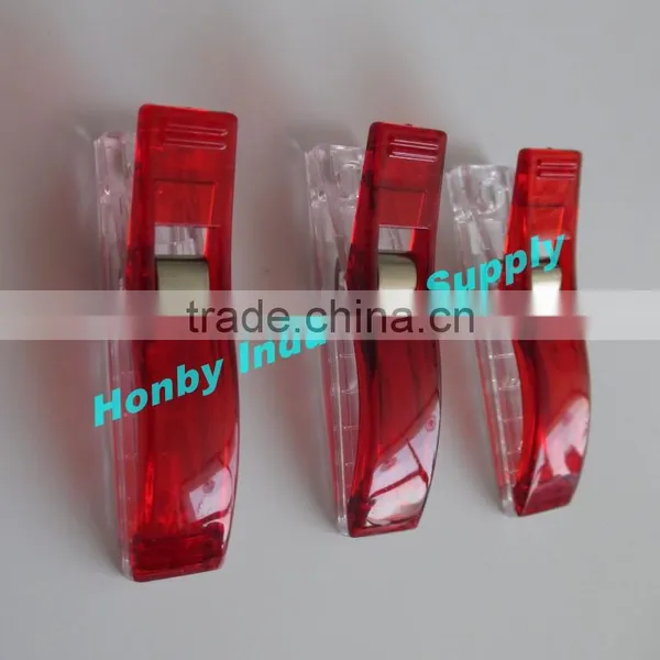 55mm Coloured Plastic Sewing Patchwork Big Spring Quilting Clip photo-5