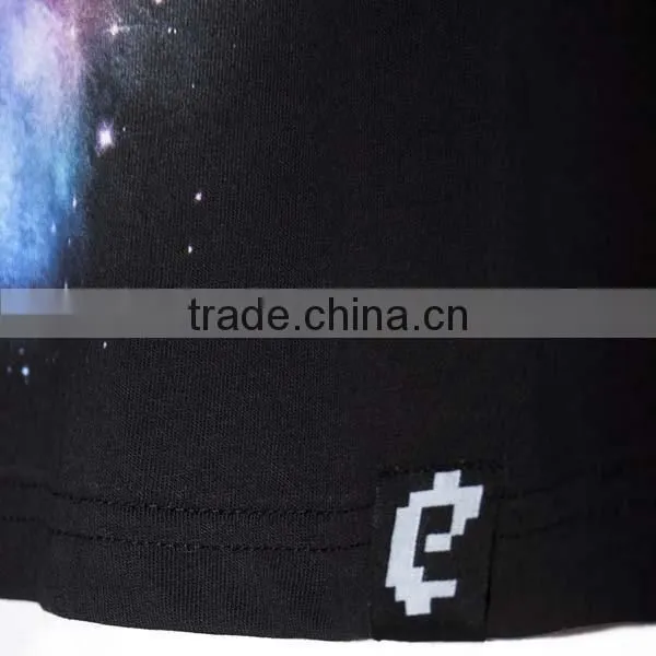 2015 Latest Mass Production Custom Printed Galaxy T-shirts photo-6