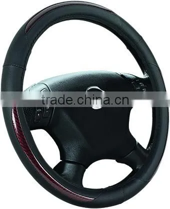 Good Quality New Design PU Car Steering Wheel Cover photo-2