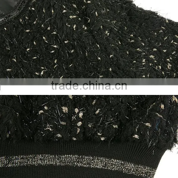 Women's Clothing Garment Apparel OEM/ODM Manufacturer Direct Factory Black Unigue Design Women Winter Jacket photo-4