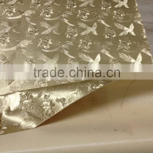 Metallic PVC Artificial Leather Stock Lot For Decorative photo-2