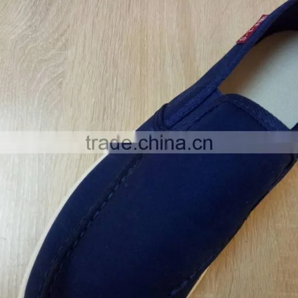GZY Made in China Hot Sale Canvas Good Quality Men Shoes Slip on Flange photo-4