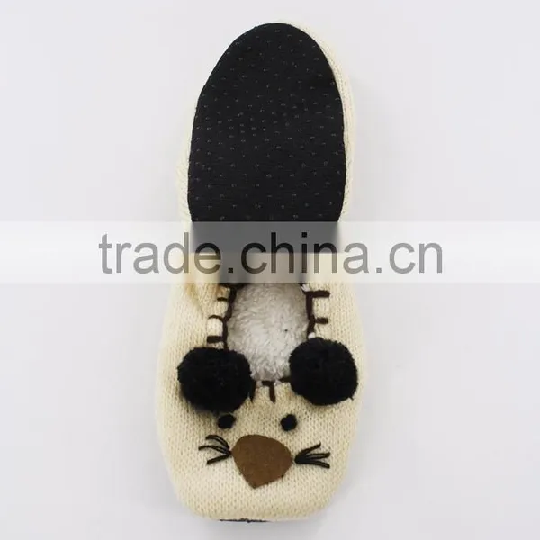 Cute Animal Children Fur Home Slipper Socks photo-5