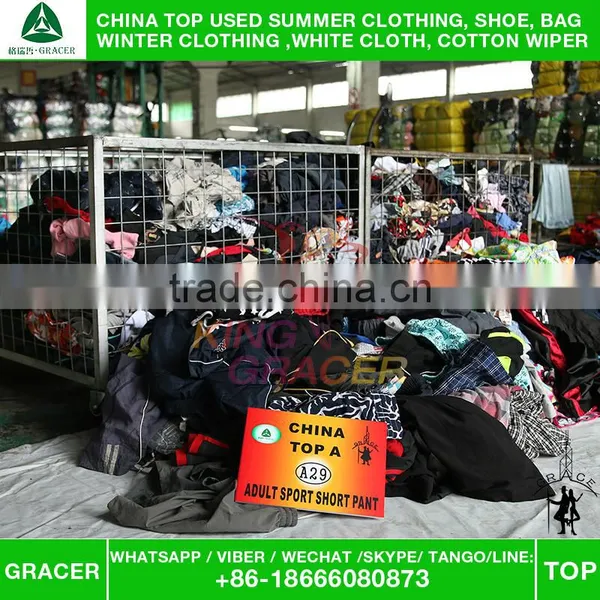 Gracer Export Mixed Sport Short Pant Quality Used Clothing Hot Sale In Uk London photo-3