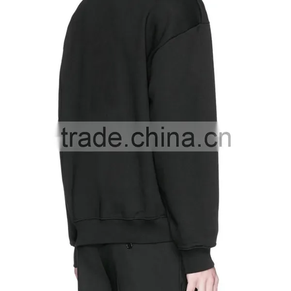 Irregular Print Pattern Casual Thicken Fleece Sweater Oversized Sweatshirt photo-4