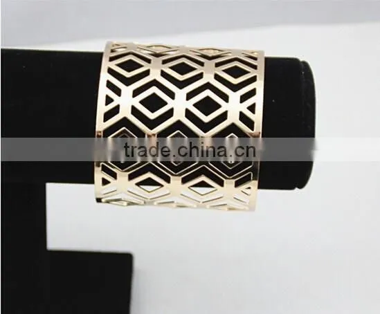 Europe Polygon Punk Style Hollow Jewelry Bangles With Factory Price photo-6