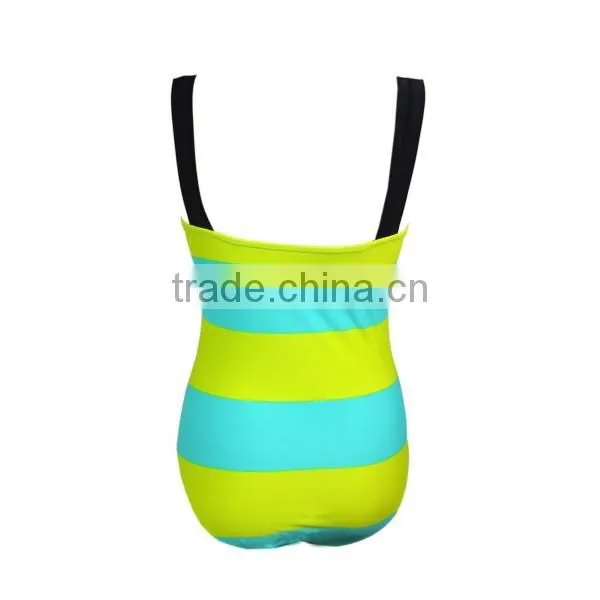 Custom Sublimation Print Fabric One Piece Girl's Swimwear photo-3
