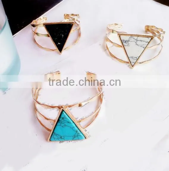 Zm35143a Wholesale Women Jewelry Accessories Fancy Turquoise Bangle Bracelet photo-5