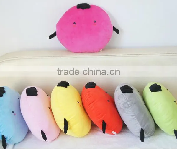 OEM Polyester Funny Custom Wholesale Sofa Emoji Foam Cushion photo-5