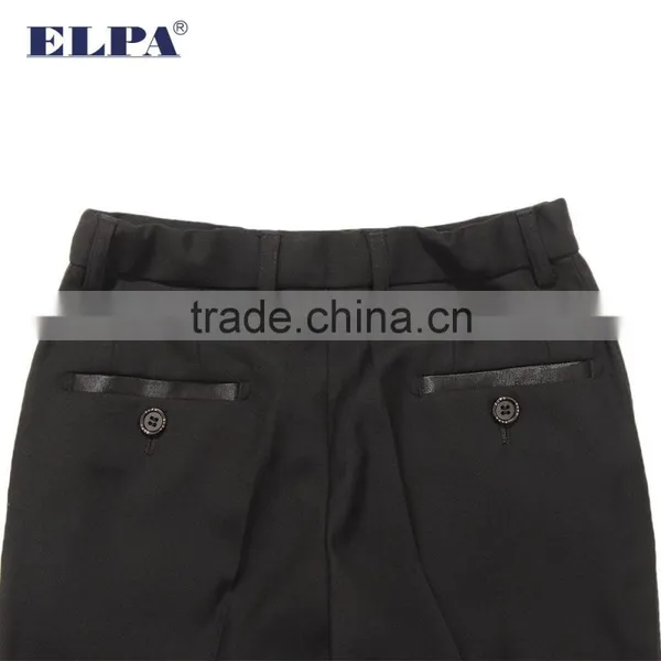 ELPA NXB0041 Designer Slimming Wholesale Black 3 Piece Kids Boys Suits photo-5