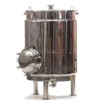 120 Gallon Mash Tun With Recirculation Fitting And Manway