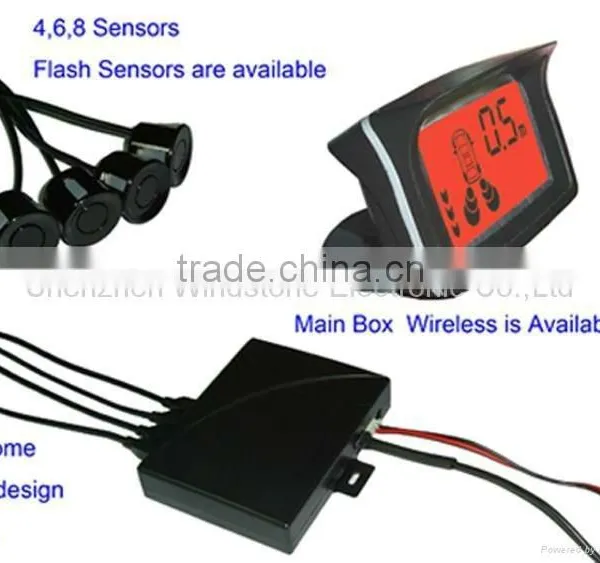 Universal Lcd Colorful Dispay Car Parking Sensor System RD058C4 photo-4