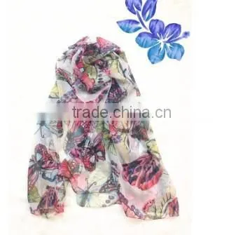 PRINTED POLYESTER SCARF photo-3