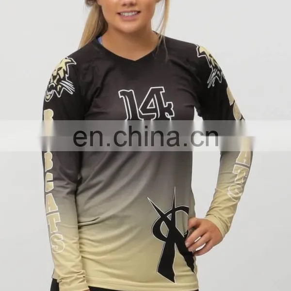 High Five Short Sleeve Solid Volleyball Jersey,design Custom Baseball Uniform,team Work Volleyball Uniforms