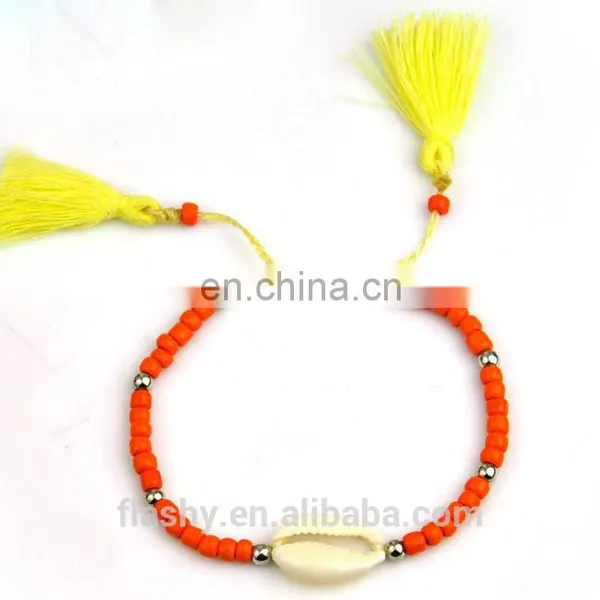 New Fashion Friendship Wrist Band Braided Macrame Cotton Bracelet photo-4