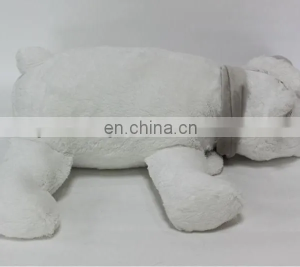Plush and Stuffed Polar Bear Animal Baby Toys in White Color photo-3