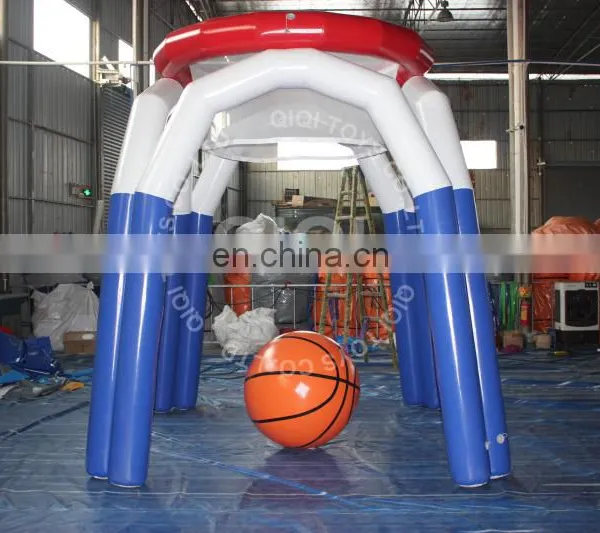 Inflatable Basketball Shooting Game With Ball for Commercial photo-4