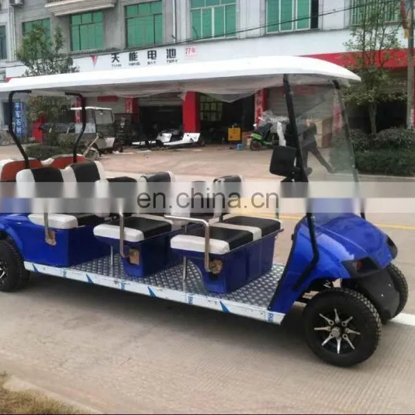 8 Seat Electric Golf Cart Sightseeing Cart photo-4