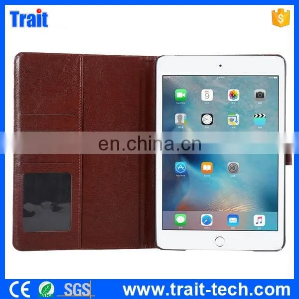 Flowers Pattern Cloth Skin Case for IPad, Wallet Style Case for IPad Mini 4,for IPad Mini 4 Case photo-2