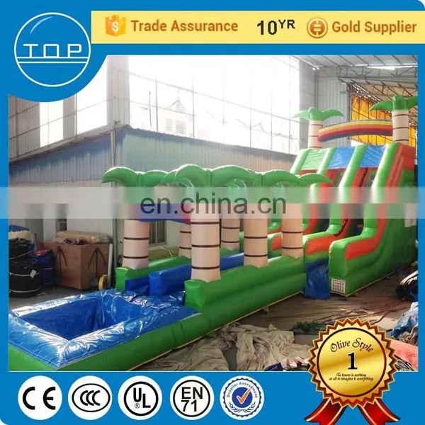 Golden Supplier Amusement Park Bounce House Giant Inflatable Slide With EN14960 photo-4