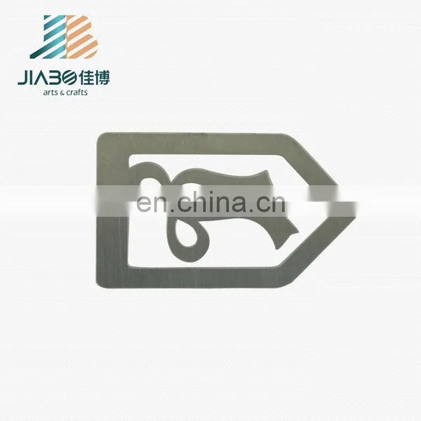 Wholesale Customized Stainless Steel Etching Metal Bookmark Blank photo-6