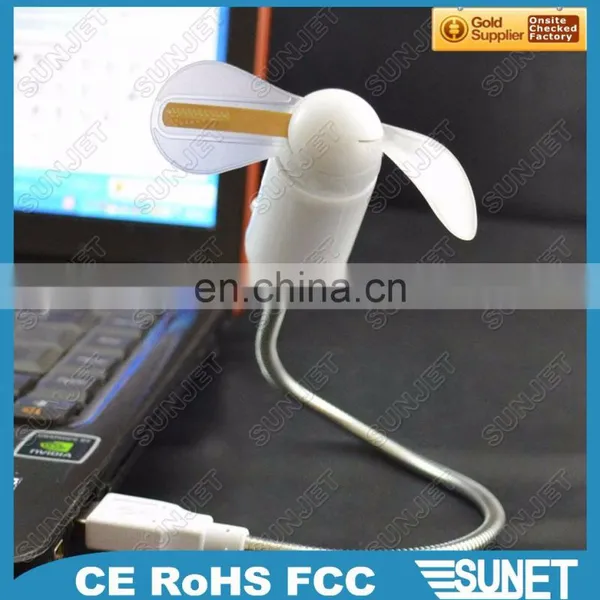 Preset Custom Language USB Messages Flashing Led Fan Cooler photo-4
