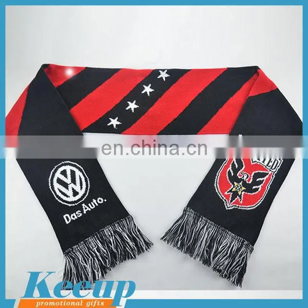 Hot Sale World Cup 2016 Fan Scarf 100% Acrylic Knitting Football Fans Scarf photo-4