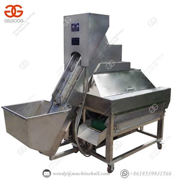 Fruit And Vegetable Processing Device 70-80 Pcs/minute Industrial Fruit Peeling Machine