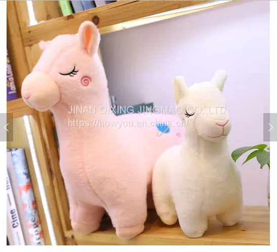 Cheap Price Beautiful Healthy Wholesale Cute Plush Alpaca Toy photo-4