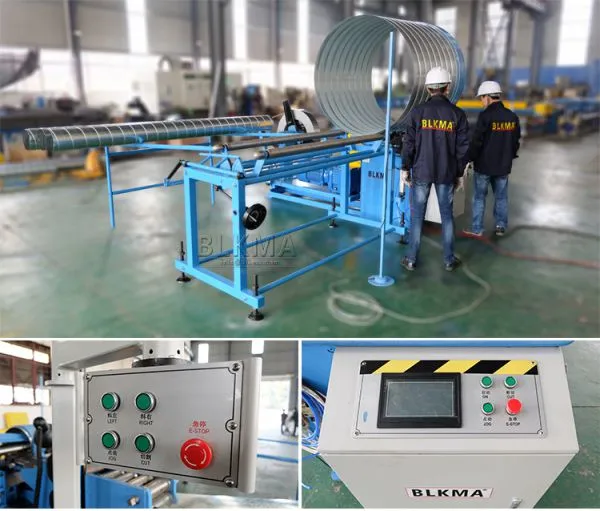Spiral Duct Machine for Stainless Steel Spiral Duct Price photo-4