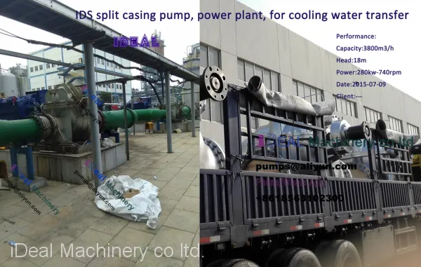 2 4IDS Split Casing Pump, Power Plant, for Cooling Water Transfer. photo-2