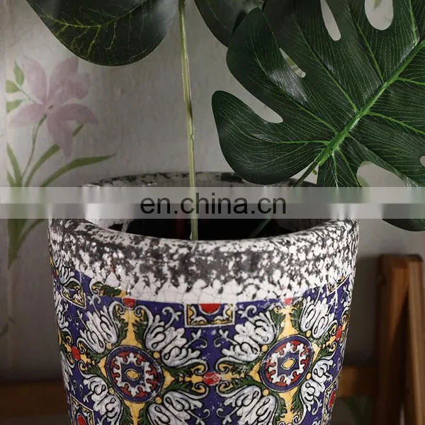 Wholesale Various Size Garden Green Plants Pots Custom Cheap Retro Indoor Balcony Flower Pots Set for Home Decor photo-2